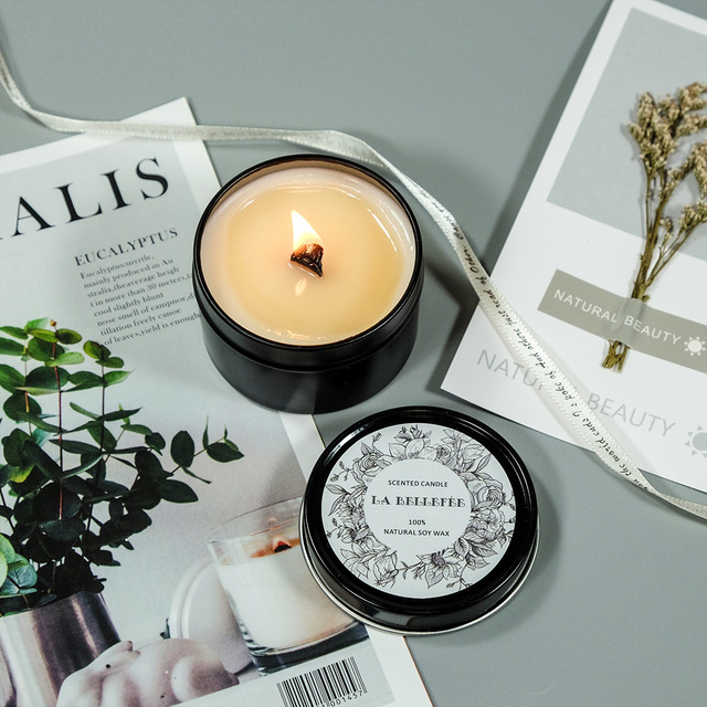 Wholesale Aromatherapy candle tin can candle jar wholesale
