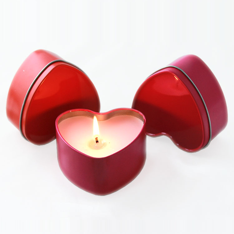 Wolesale Heart shaped candle jar candle jar wholesale