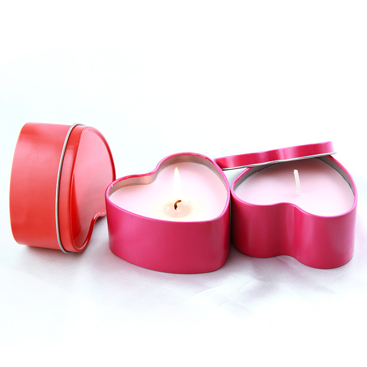 Wolesale Heart shaped candle jar candle jar wholesale