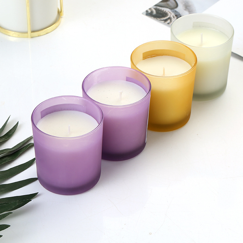 Smokeless scented candle glass candle jar wholesale