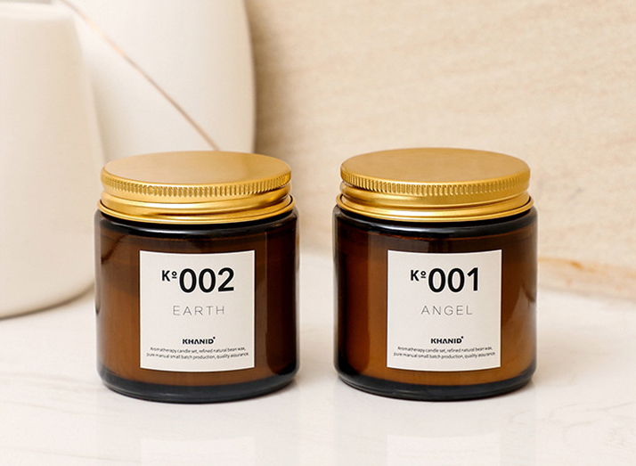 4 20 oz wholesale glass incense candle jar with lid candle jar wholesale