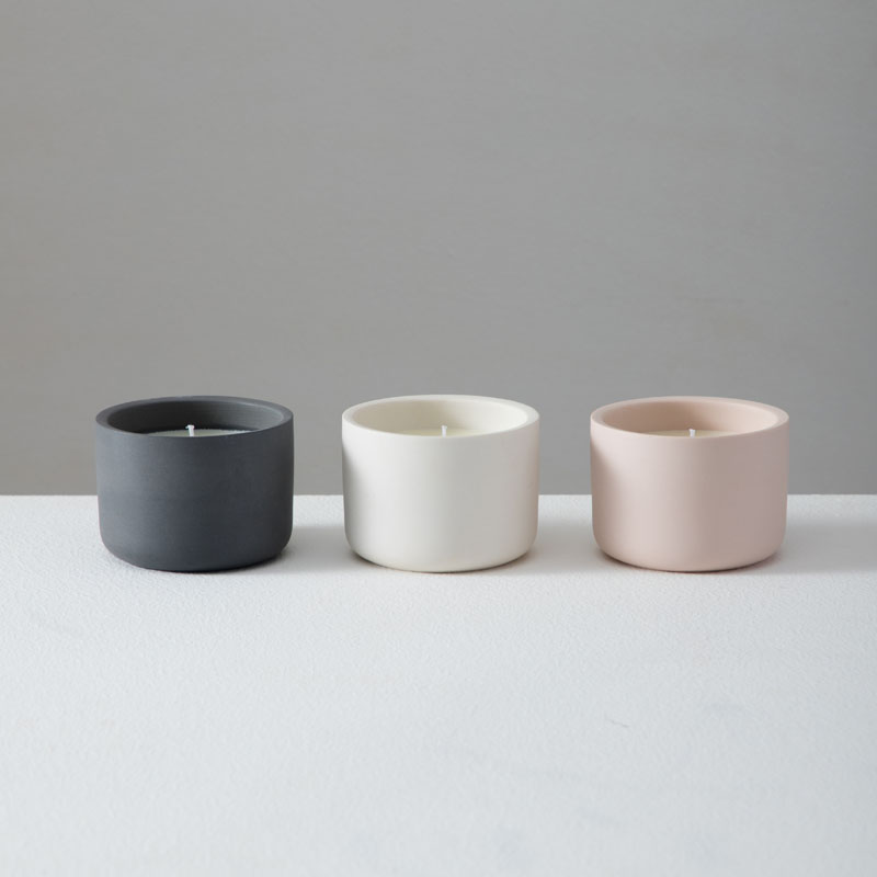 Custom 10 oz empty ceramic candle jars candle jar wholesale