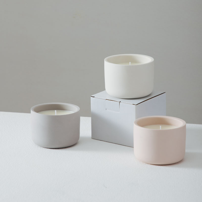 Custom 10 oz empty ceramic candle jars candle jar wholesale