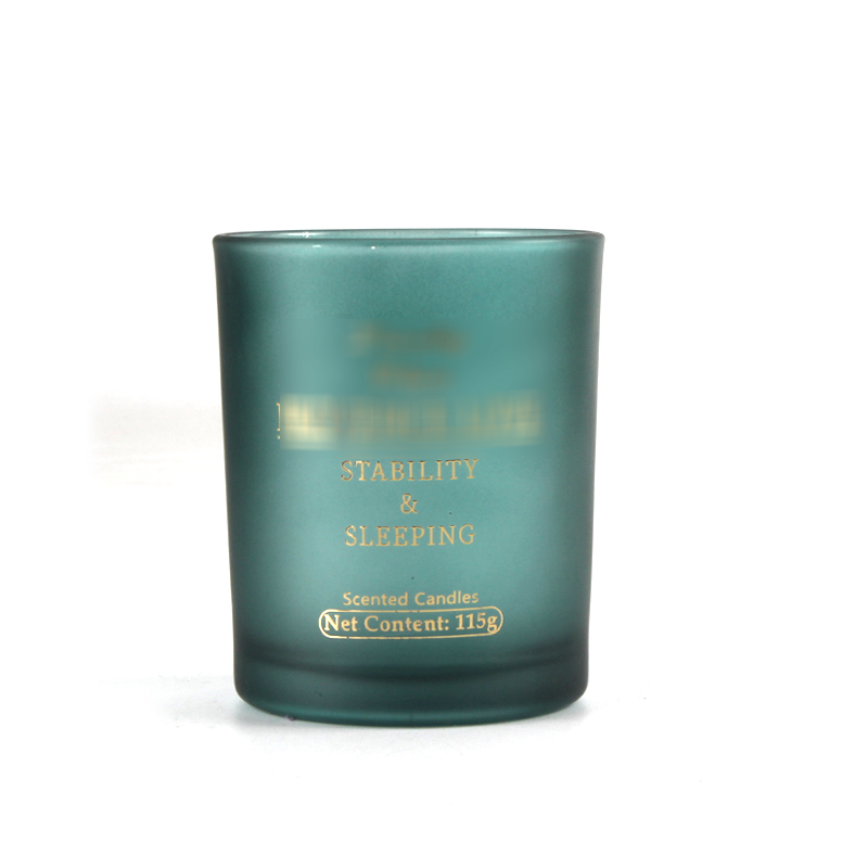 Customized matte pink glass candle jars candle jar wholesale