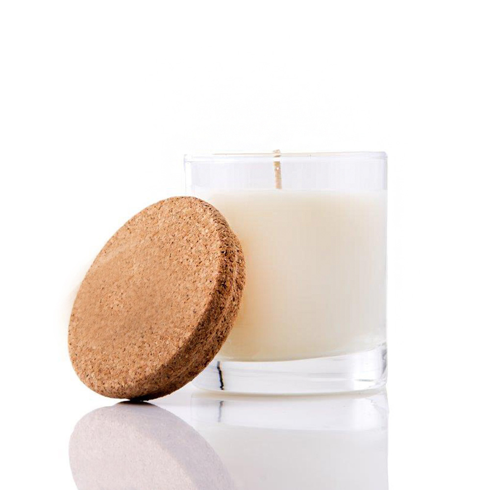 Empty round glass candle jars candle jar wholesale