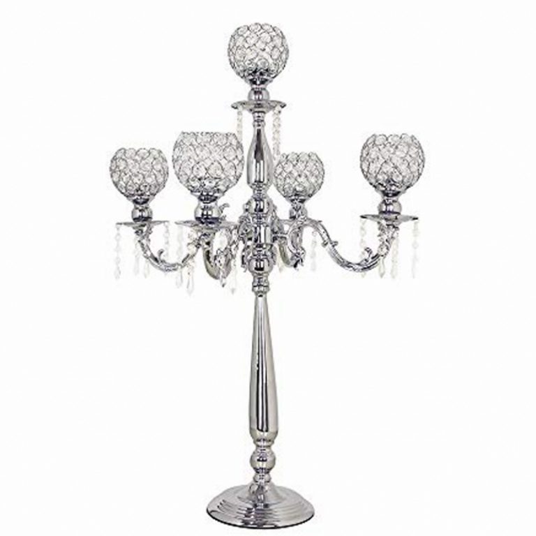 Gold crystal candle holders for dinner party candle jar wholesale