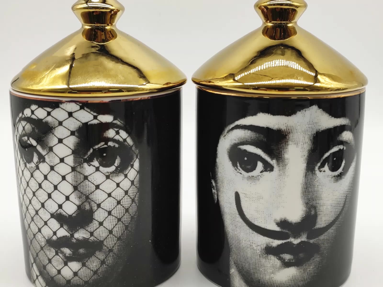 Porcelain luxury wholesale ceramic candle jar candle jar wholesale