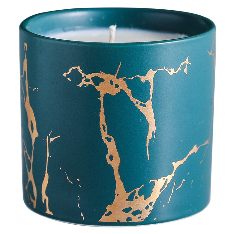 4 20 oz wholesale ceramic home decoration candle jar candle jar