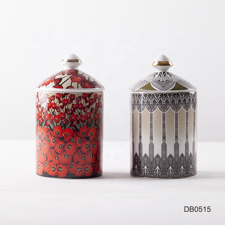 15oz porcelain luxury wholesale candle jar candle jar wholesale