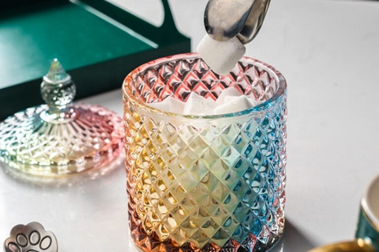 Beautiful luxury colorful glass candle jars (4)