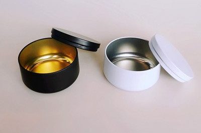 Candle tins (2)