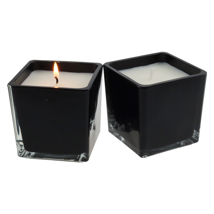 Custom luxury glass jar candles in bulk candle jar wholesale