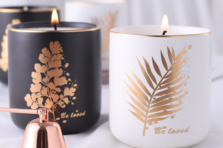 New Matte Black And White Ceramic Candle Jars (4)