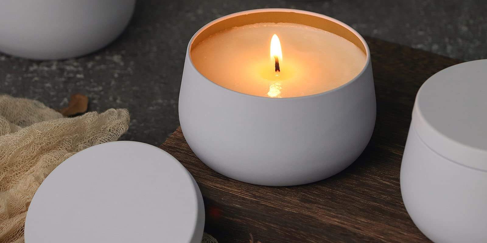 Seamless Candle Tins for Gifts