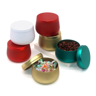 Seamless Candle Tins for Gifts