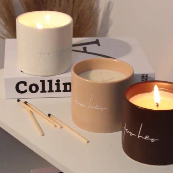 Bulk Ceramic Candle Cups