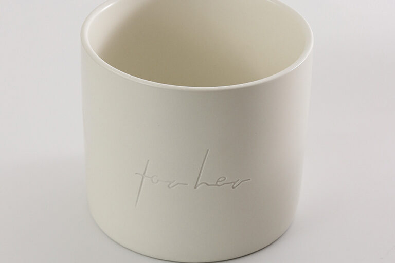 Bulk Ceramic Candle Cups European Style Empty Candle Holders for Home Décor (6) Bulk Ceramic Candle Cups