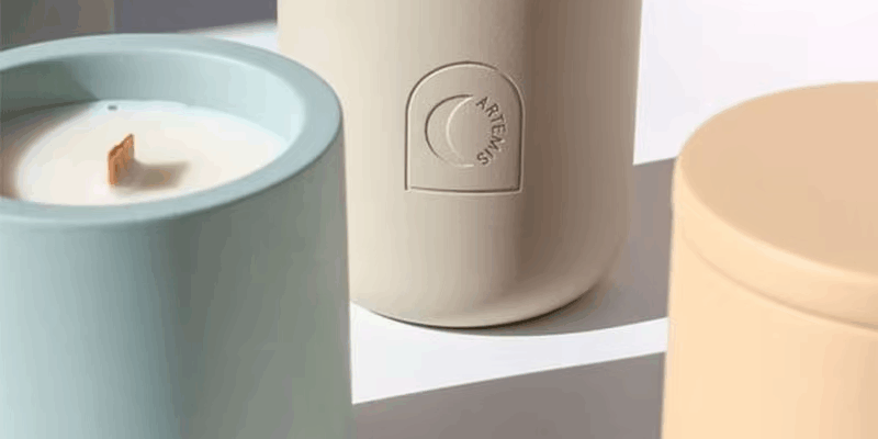 Scented Candles with Gift Box