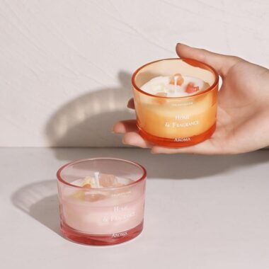 Glass Candle Jars with Custom Logo