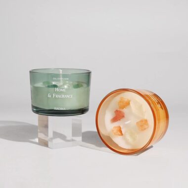 Glass Candle Jars with Custom Logo