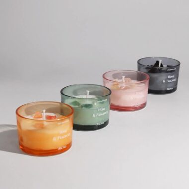 Glass Candle Jars with Custom Logo