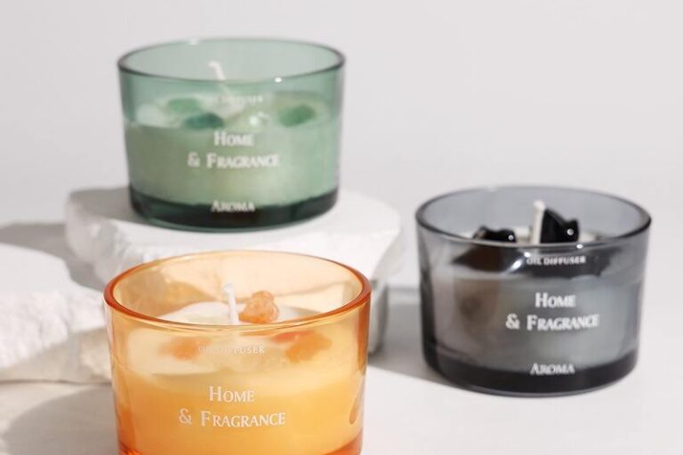 Glass Candle Jars with Custom Logo