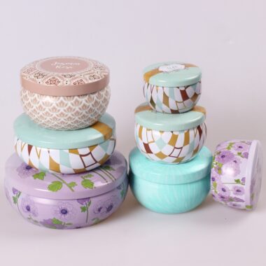 Candle Tins for Gift Packaging