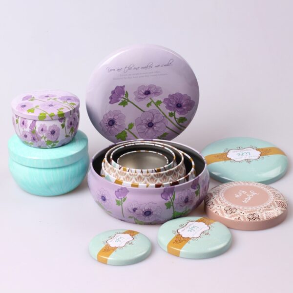 Candle Tins for Gift Packaging
