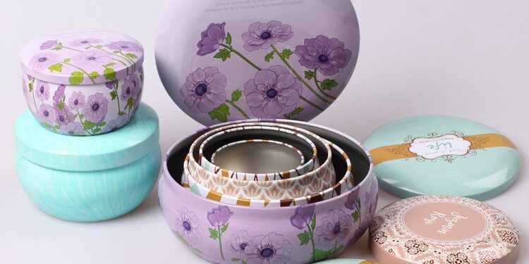 Candle Tins for Gift Packaging