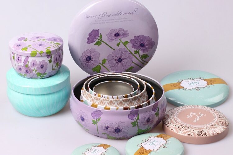Candle Tins for Gift Packaging