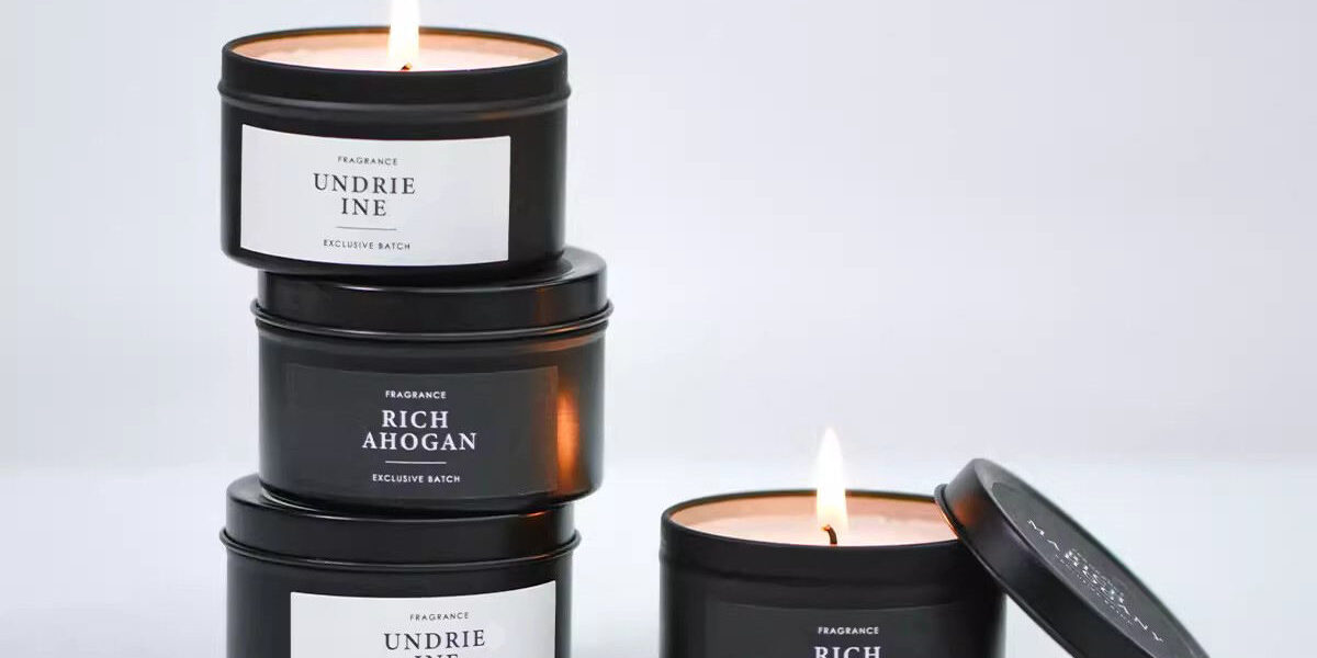 Round Candle Tins 2oz 4oz 8oz