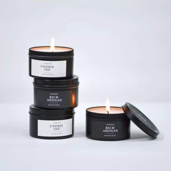 Round Candle Tins 2oz 4oz 8oz