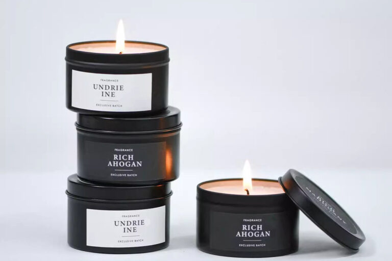 Round Candle Tins 2oz 4oz 8oz