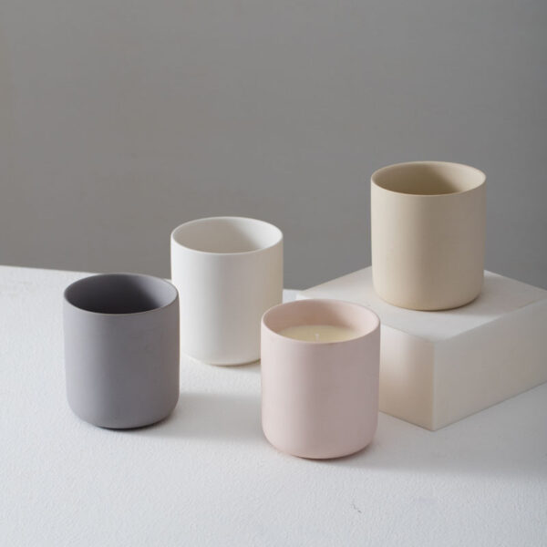 375ml Nordic Ceramic Candle Cups