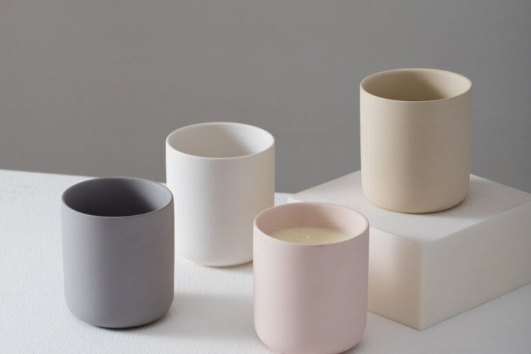 375ml Nordic Ceramic Candle Cups