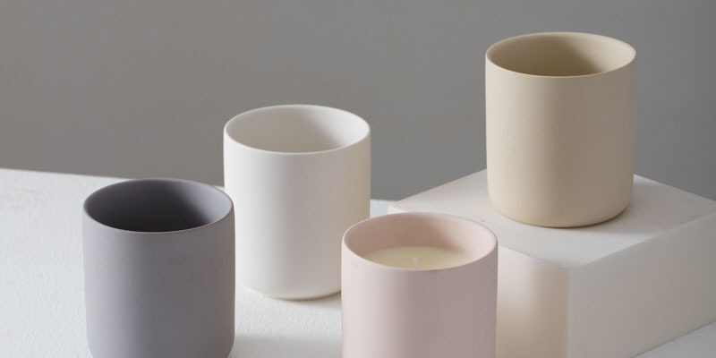 375ml Nordic Ceramic Candle Cups