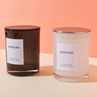 Glass Candle Jars with Lids