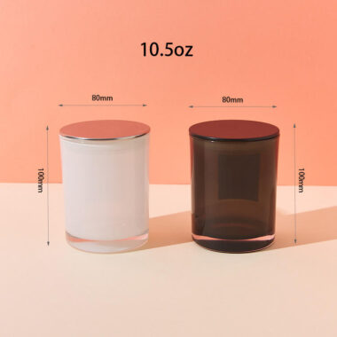 Glass Candle Jars with Lids