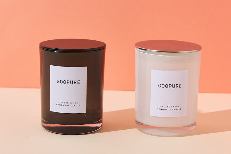 Glass Candle Jars with Lids