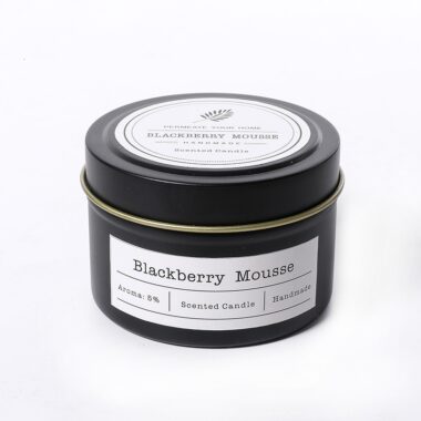 Elegant Soy Wax Candle Tins for Weddings
