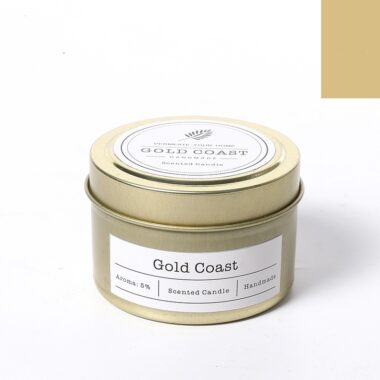 Elegant Soy Wax Candle Tins for Weddings