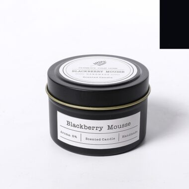 Elegant Soy Wax Candle Tins for Weddings