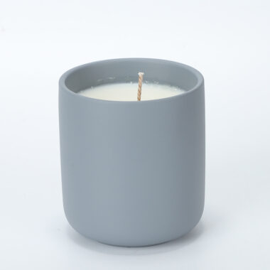 Matte Ceramic Candle Jar with Lid