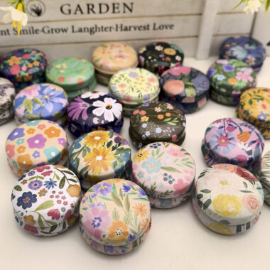 Mini Round Candle Tins for Balms