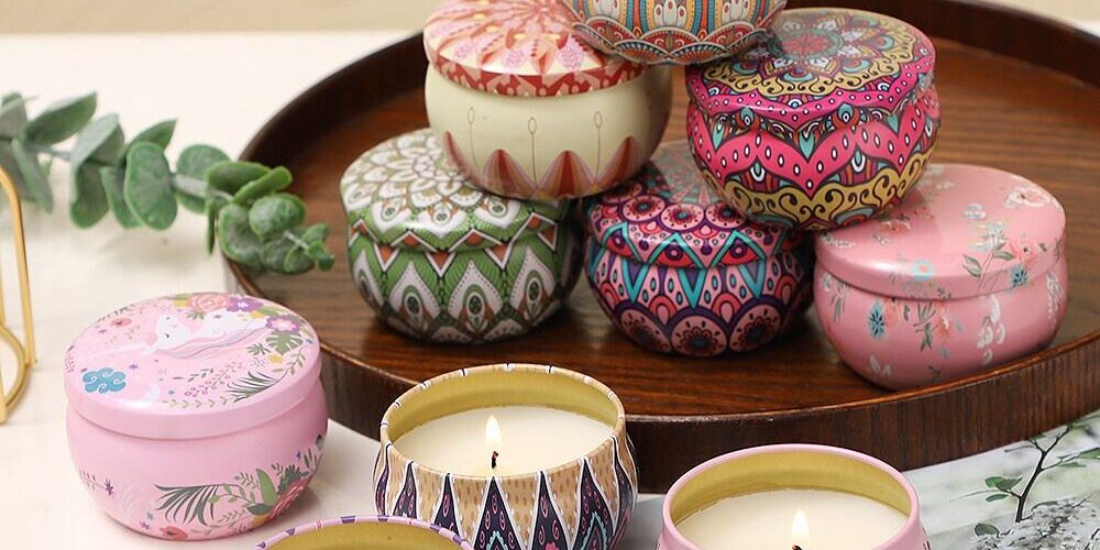 Aromatherapy Candle in Tinplate