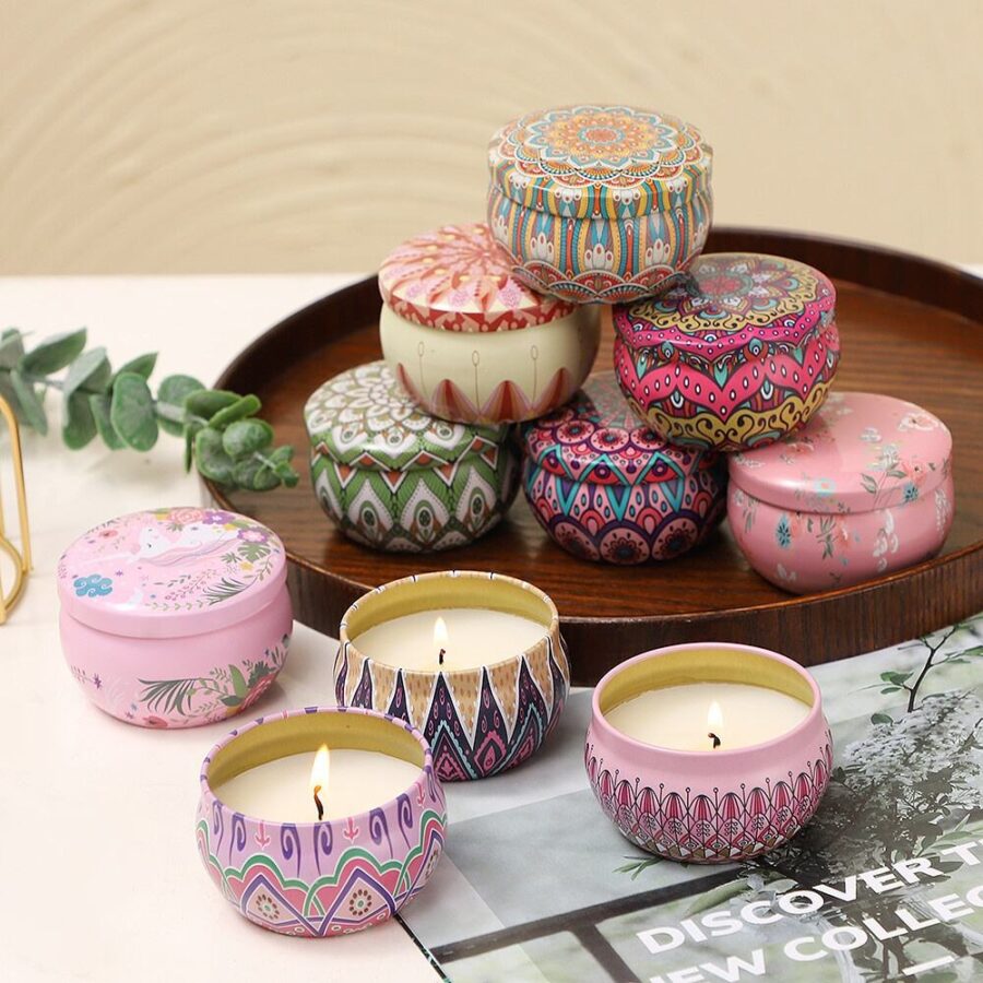 Aromatherapy Candle in Tinplate