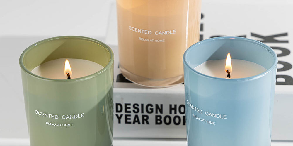 Glass Candle Jars with Private Label