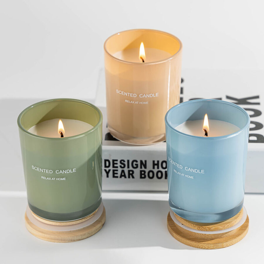 Glass Candle Jars with Private Label