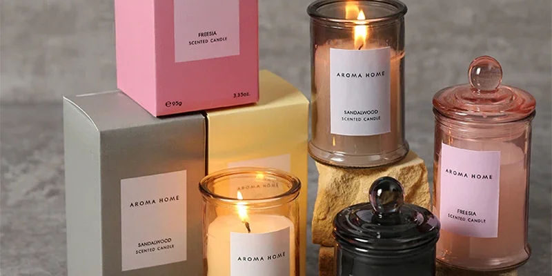 Wax Candle Jars for Aromatherapy