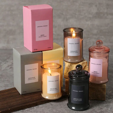 Wax Candle Jars for Aromatherapy